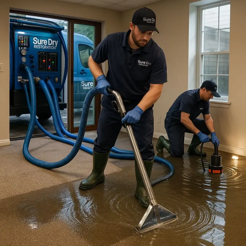 Water Extraction and Removal process in Boothbay Harbor, ME
